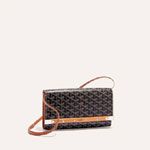 Goyard Monte-Carlo PM Clutch in Black Tan MONTE2PMLTY01CL03P
