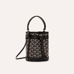Goyard Petit Flot Mini bucket bag in Black PEFLOTMINTY01CL01P