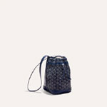Goyard Petit Flot Bucket Bag in Navy Blue PEFLOTPMLTY12CL12P