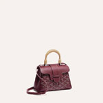 Goyard Saigon Souple Mini Bag in Burgundy SAIGONMINTY33CL33P