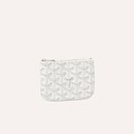 Goyard Senat Nano Key Pouch in White SENAPCNANTY50CL50P