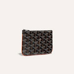 Goyard Senat Mini Wallet in Black Tan SENAT2MINTY01CL03P