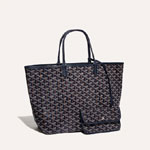 Goyard Saint Louis PM Bag in Navy Blue STLOUIPMLTY12CL12P