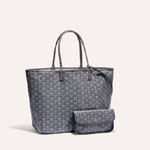 Goyard Saint Louis PM Bag in Grey STLOUIPMLTY51CL51P
