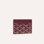Goyard Saint-Sulpice Card Wallet in Burgundy STSULPPMLTY33CL33X