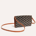 Goyard Varenne Continental Wallet in Black Tan VAREN3MMLTY01CL03P