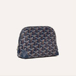 Goyard Vendome Cosmetic Pouch in Navy Blue VENDOTPMLTY12CL12P