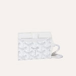 Goyard Venus Bag Mirror in White VENUSMPMLTY50CL50X