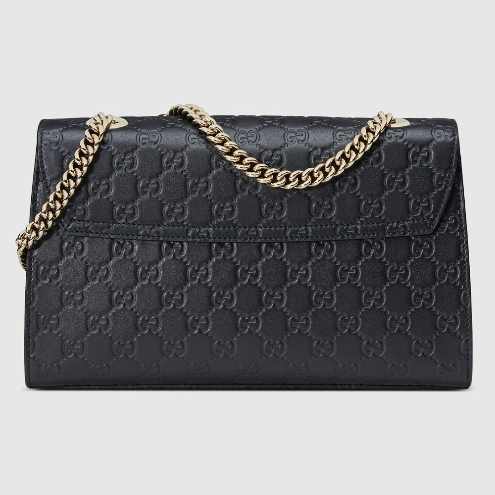 Emily Guccissima chain shoulder bag 295402 AA61Y 1000 - Photo-3