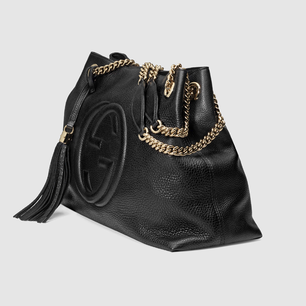 Gucci Soho leather shoulder bag 308982 A7M0G 1000 - Photo-2