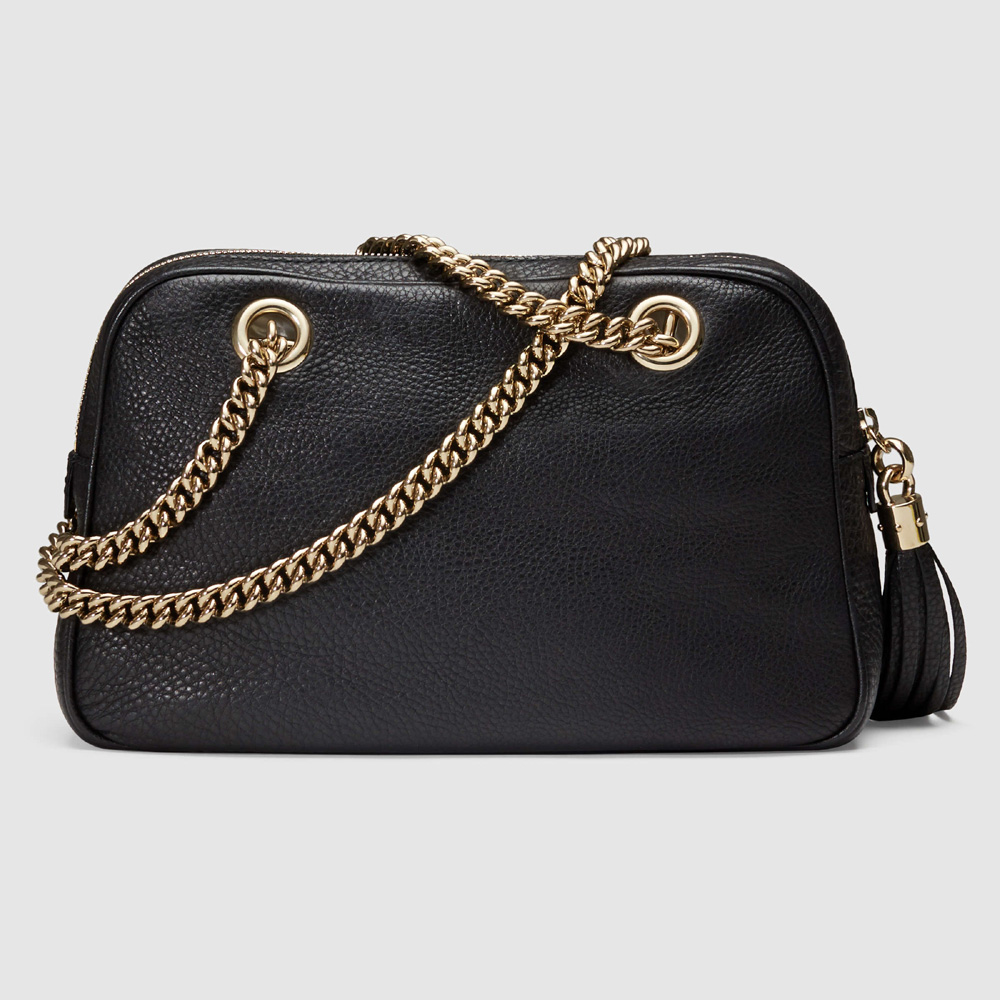 Gucci Soho leather chain shoulder bag 308983 A7M0G 1000 - Photo-3