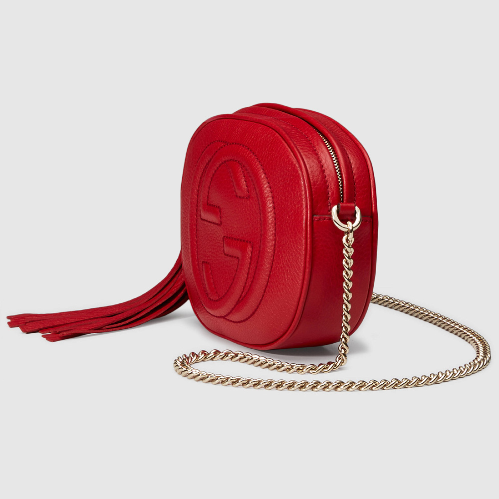 Gucci Soho leather mini chain bag 353965 A7M0G 6523 - Photo-2