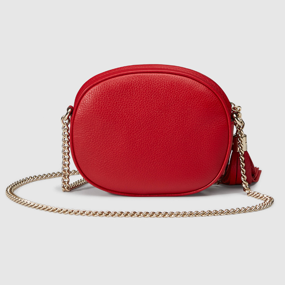 Gucci Soho leather mini chain bag 353965 A7M0G 6523 - Photo-3