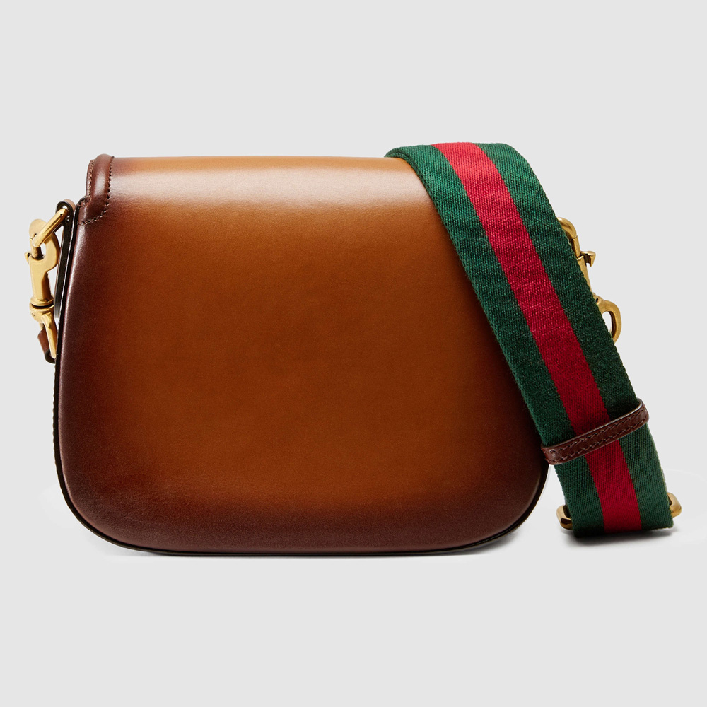 Gucci Lady Web leather shoulder bag 380573 B012A 2574 - Photo-3