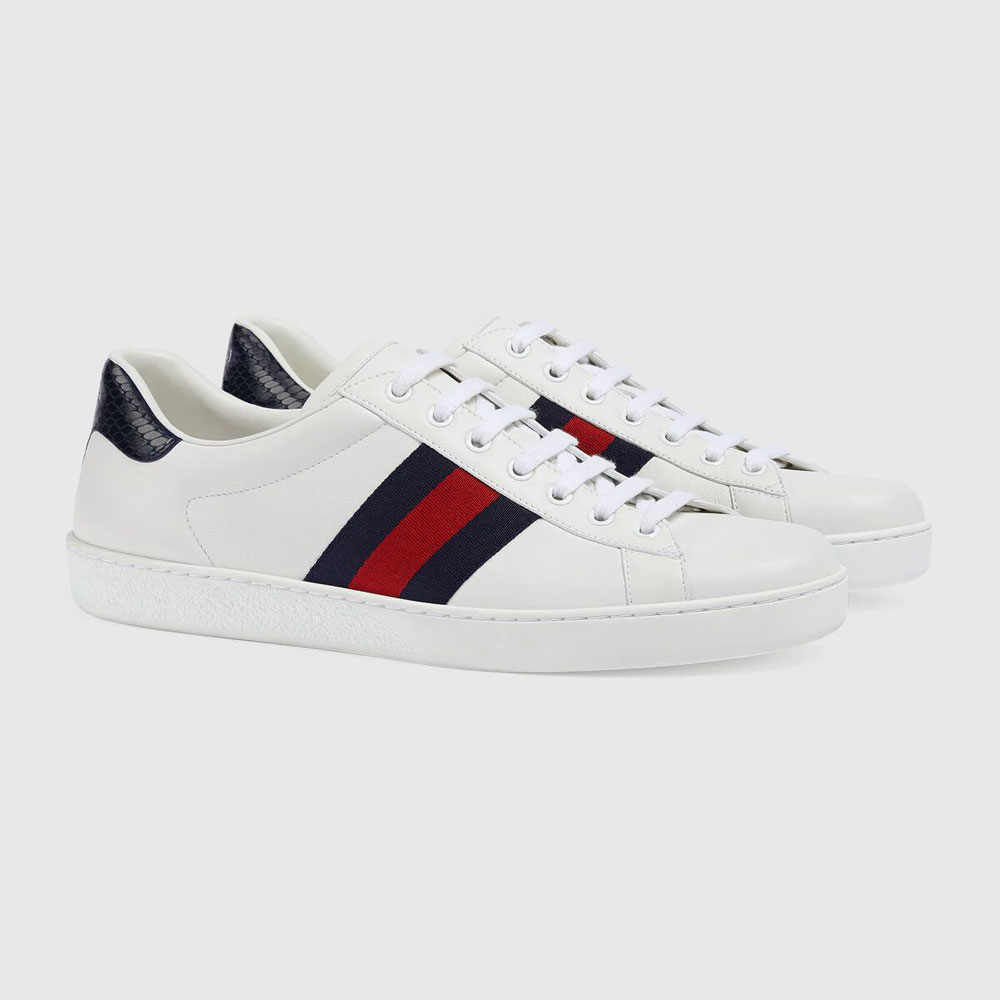 Gucci Ace leather sneaker 386750 02JR0 9072