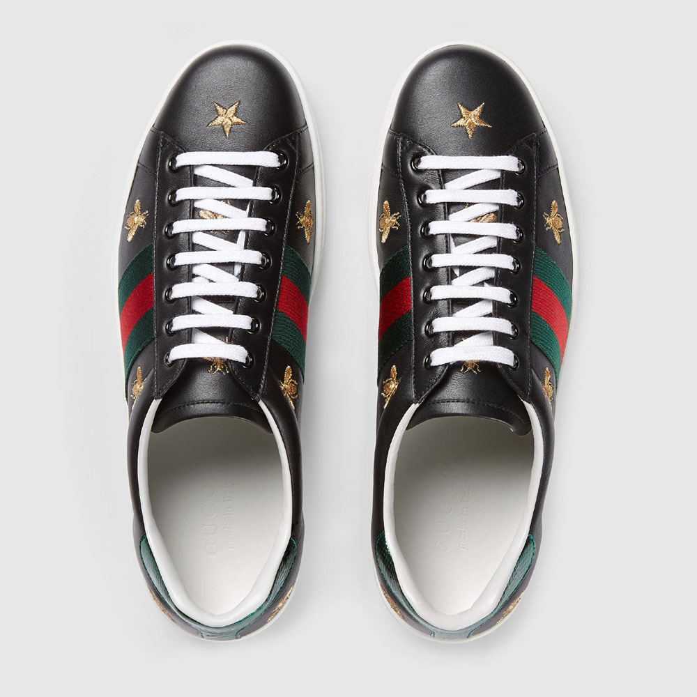 Gucci Ace embroidered low-top sneaker 386750 A38F0 1079 - Photo-2