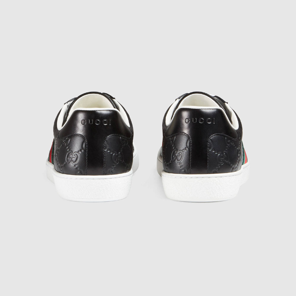 Ace Gucci Signature low-top sneaker 386750 CWCG0 1070 - Photo-3