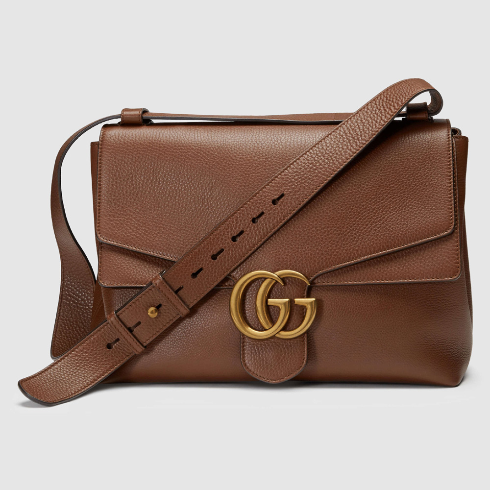Gucci GG Marmont leather shoulder bag 400245 A7M0T 2548