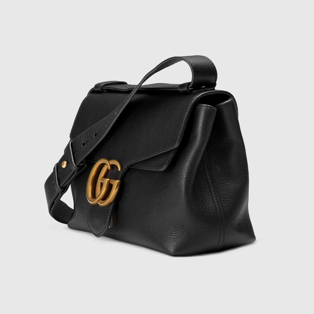 Gucci GG Marmont leather shoulder bag 401173 A7M0T 1000 - Photo-2