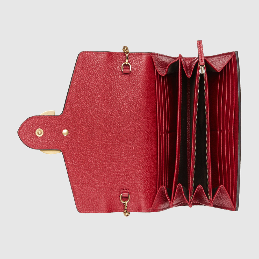 Gucci GG Marmont leather mini chain bag 401232 A7M0T 6339 - Photo-2