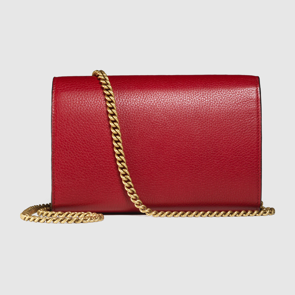 Gucci GG Marmont leather mini chain bag 401232 A7M0T 6339 - Photo-3