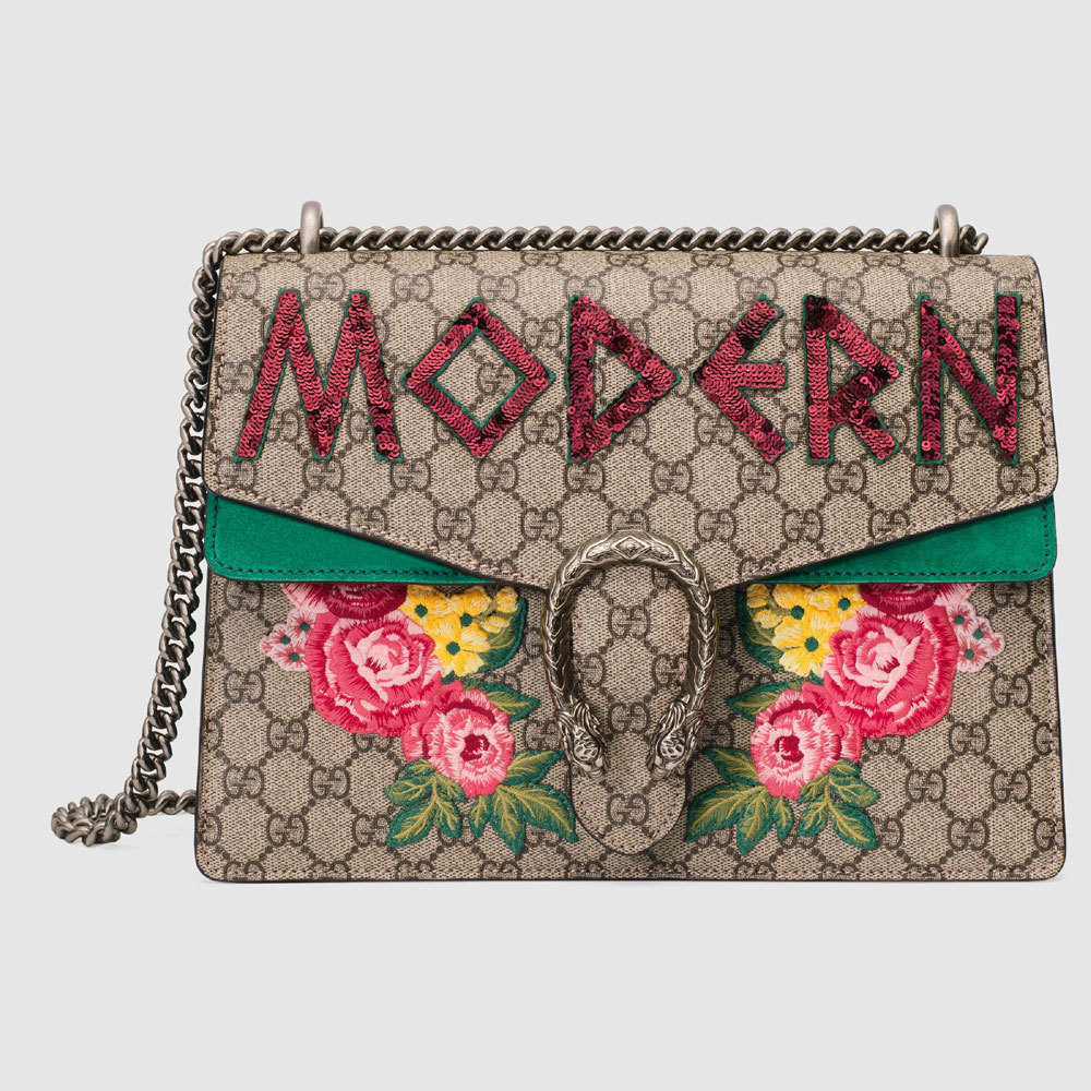 Gucci Dionysus embroidered shoulder bag 403348 K9GGN 8041