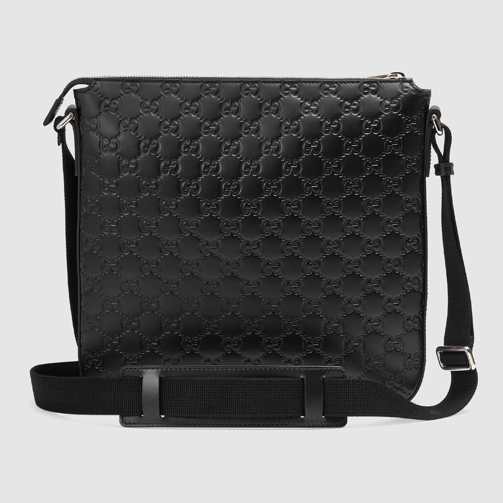 Gucci Signature leather messenger 406408 CWCBN 1000 - Photo-3