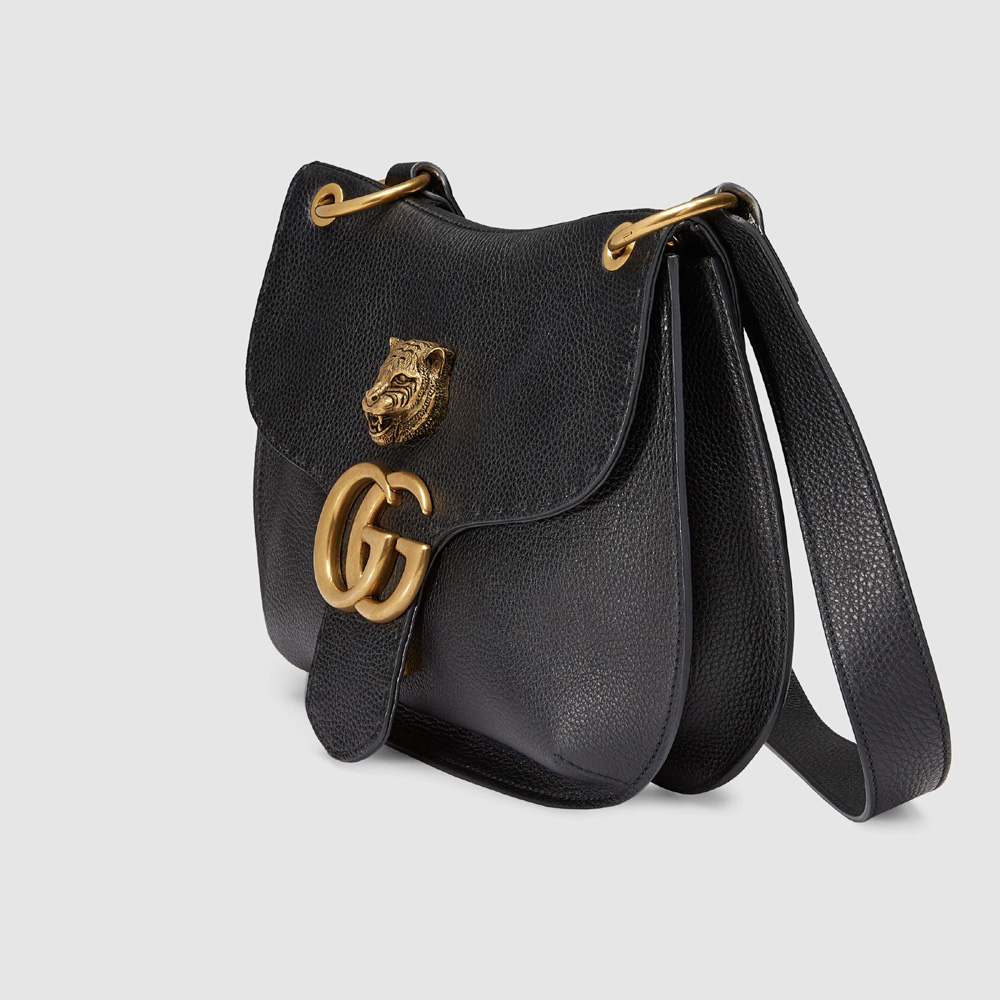 Gucci GG Marmont leather shoulder bag 409154 A7M0T 1000 - Photo-2