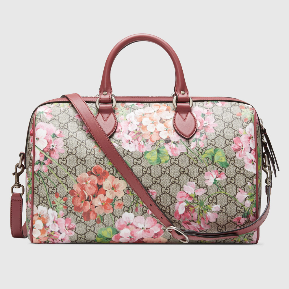 Gucci Blooms GG Supreme top handle bag 409527 KU2IN 8693 - Photo-3