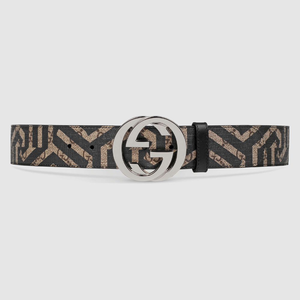 Gucci GG Caleido belt with G buckle 411924 KVW1N 9769