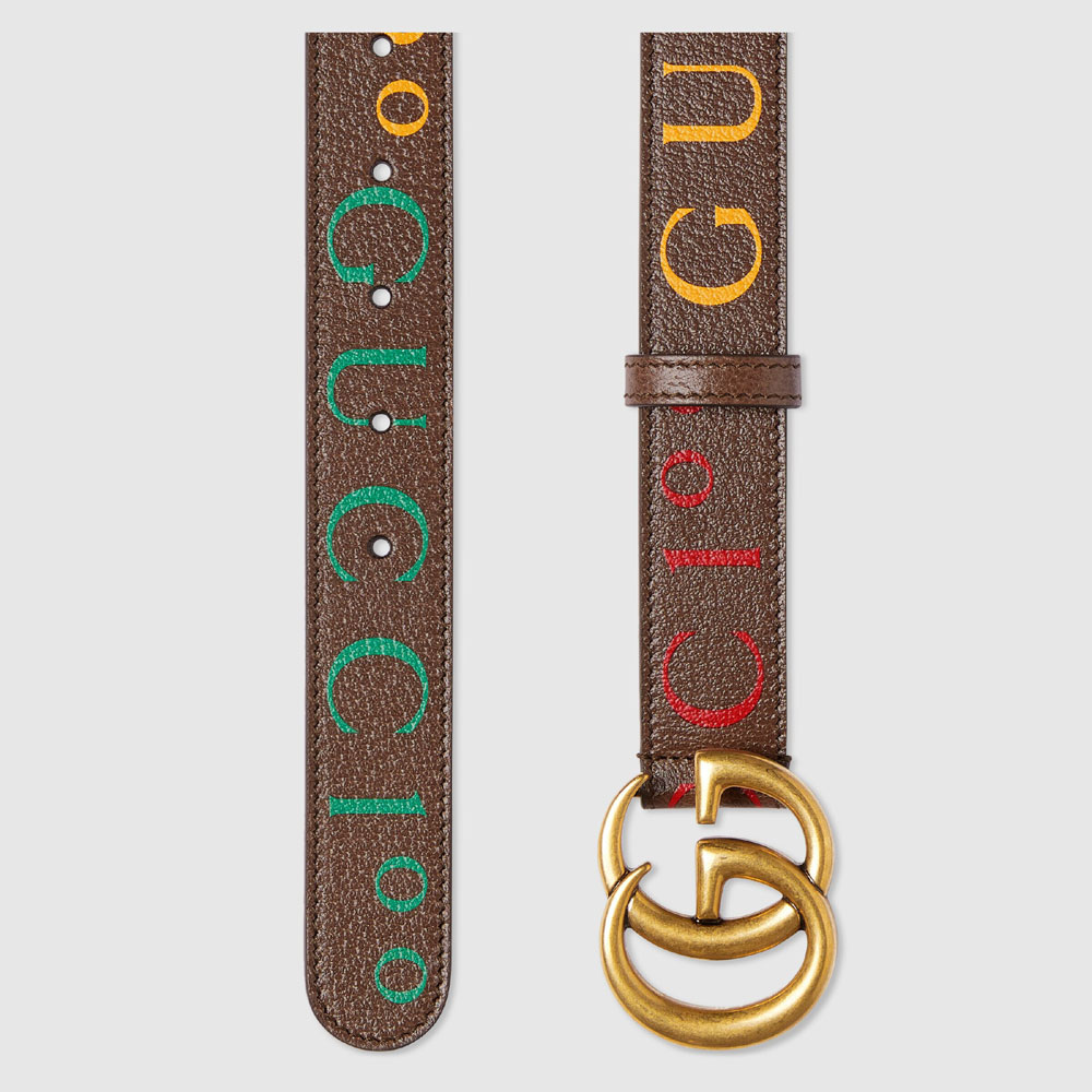 Gucci 100 GG Marmont belt 414516 UUMAT 2592 - Photo-2
