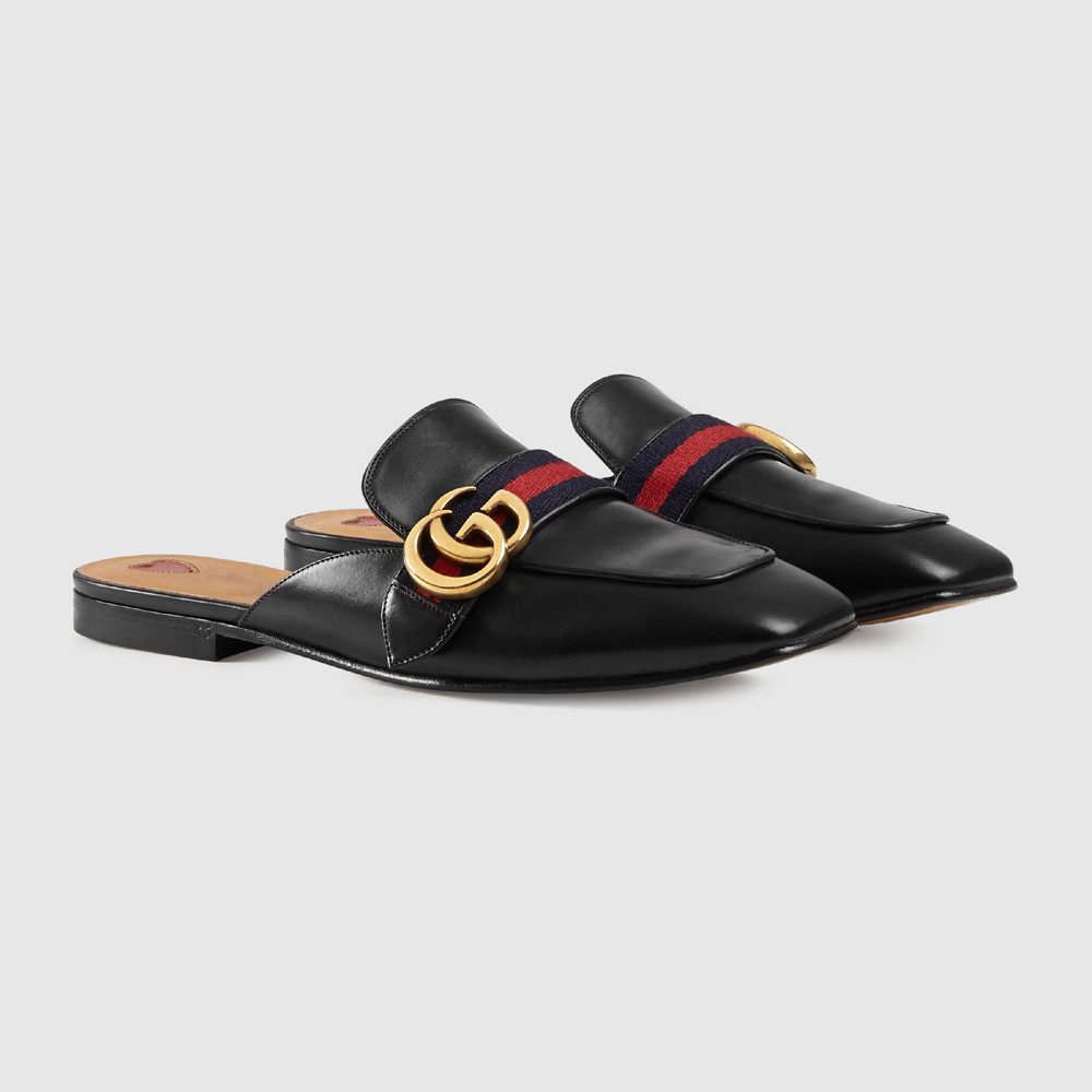 Gucci Leather slipper 423694 DKHC0 1061