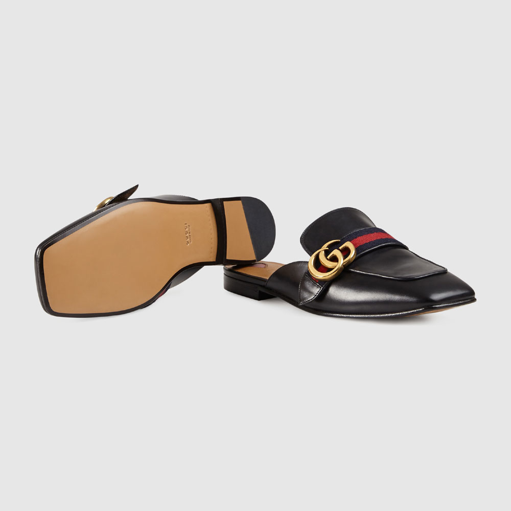 Gucci Leather slipper 423694 DKHC0 1061 - Photo-4