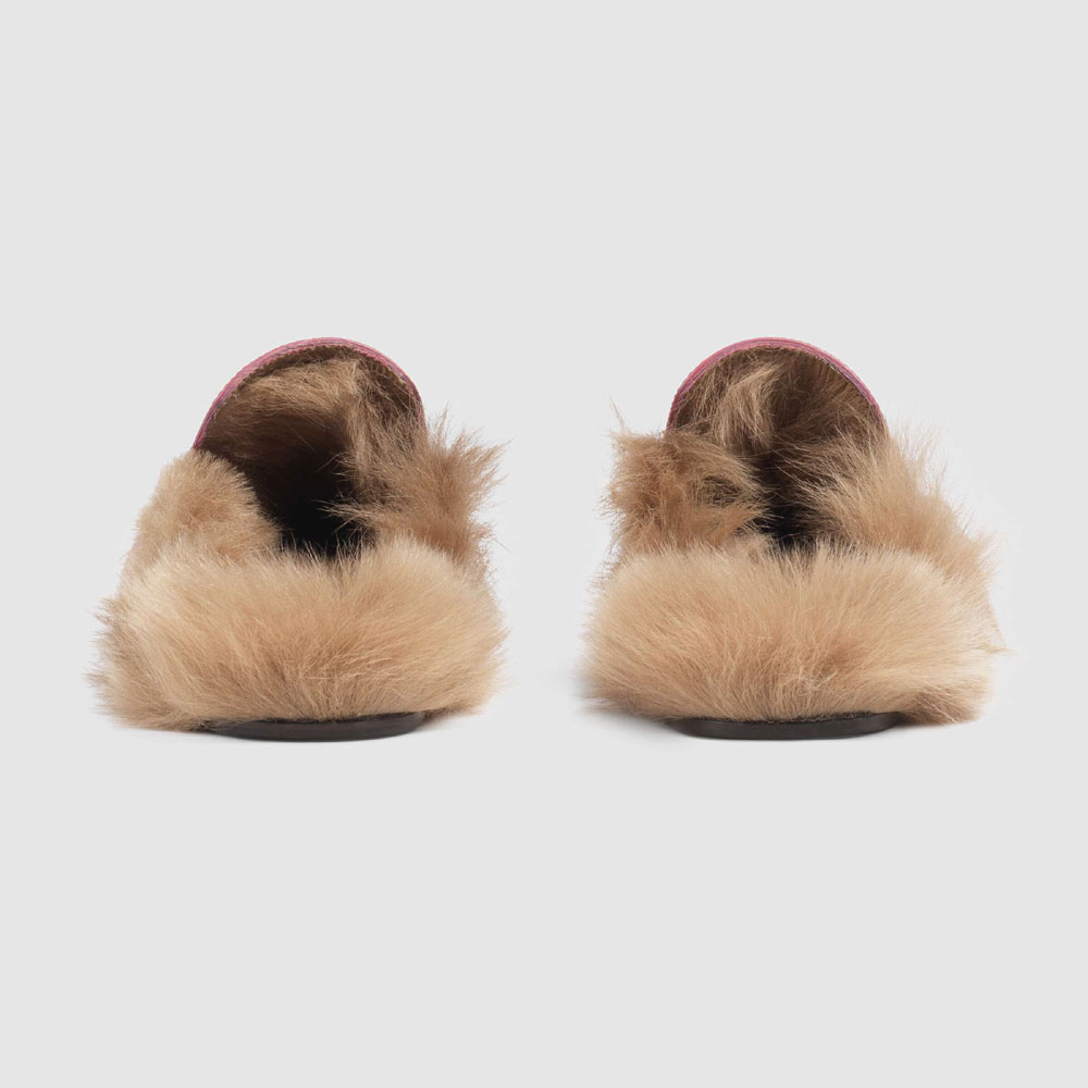 Gucci Princetown leather slipper 426361 DKHH0 6398 - Photo-3