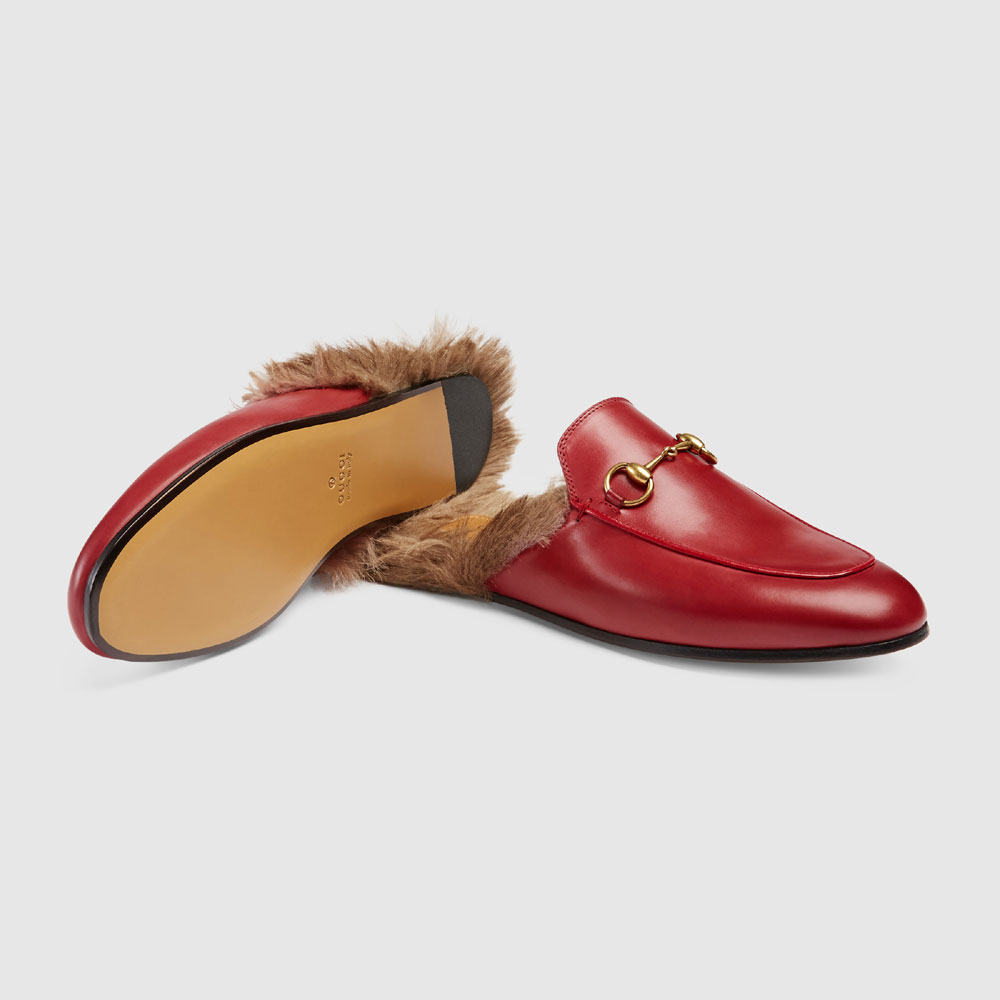 Gucci Princetown leather slipper 426361 DKHH0 6479 - Photo-4