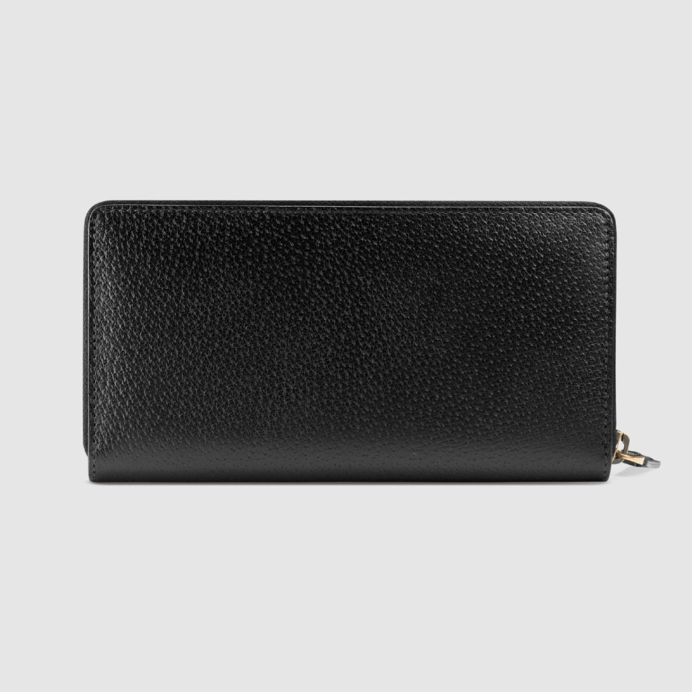 Gucci GG Marmont leather zip around wallet 428736 DJ20T 1000 - Photo-2