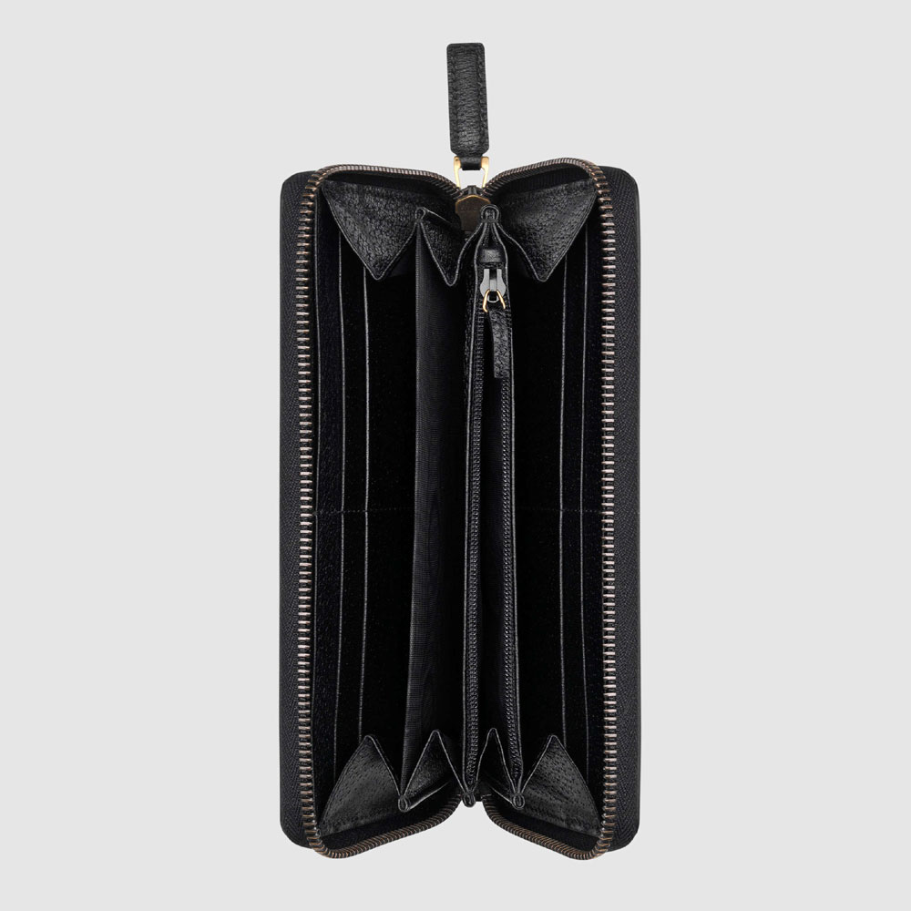 Gucci GG Marmont leather zip around wallet 428736 DJ20T 1000 - Photo-3