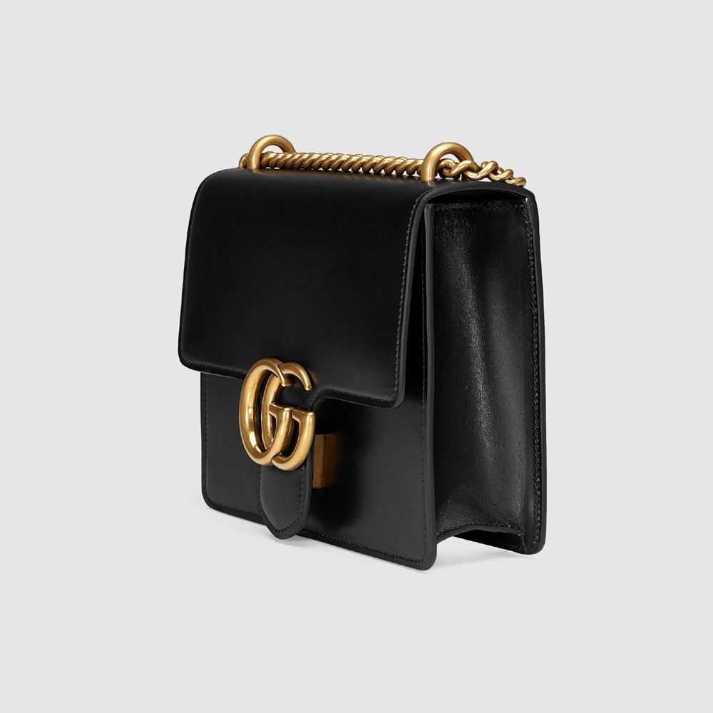 Gucci GG Marmont leather shoulder bag 431384 CDZ0T 1000 - Photo-2