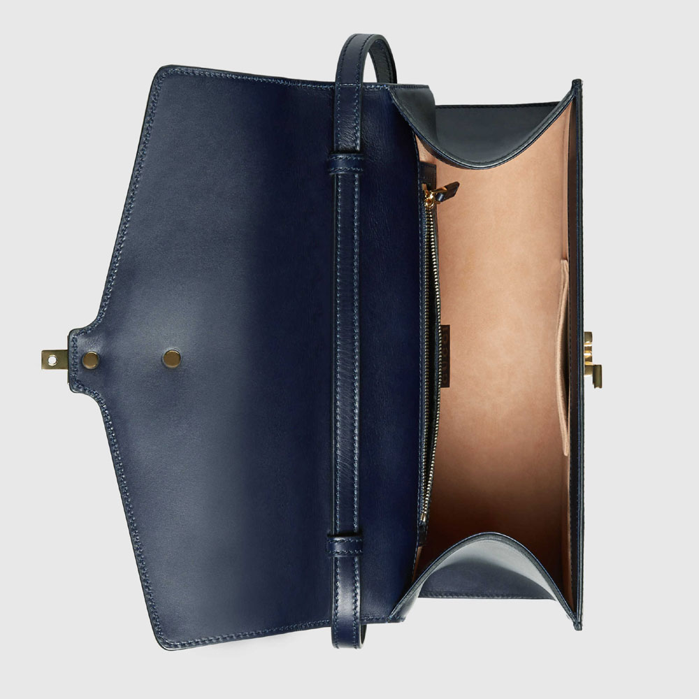 Gucci Sylvie leather top handle bag 431665 CVL1G 8683 - Photo-4