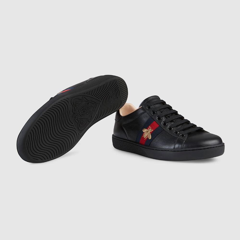 Gucci Ace embroidered low-top sneaker 431942 A38G0 1284 - Photo-4