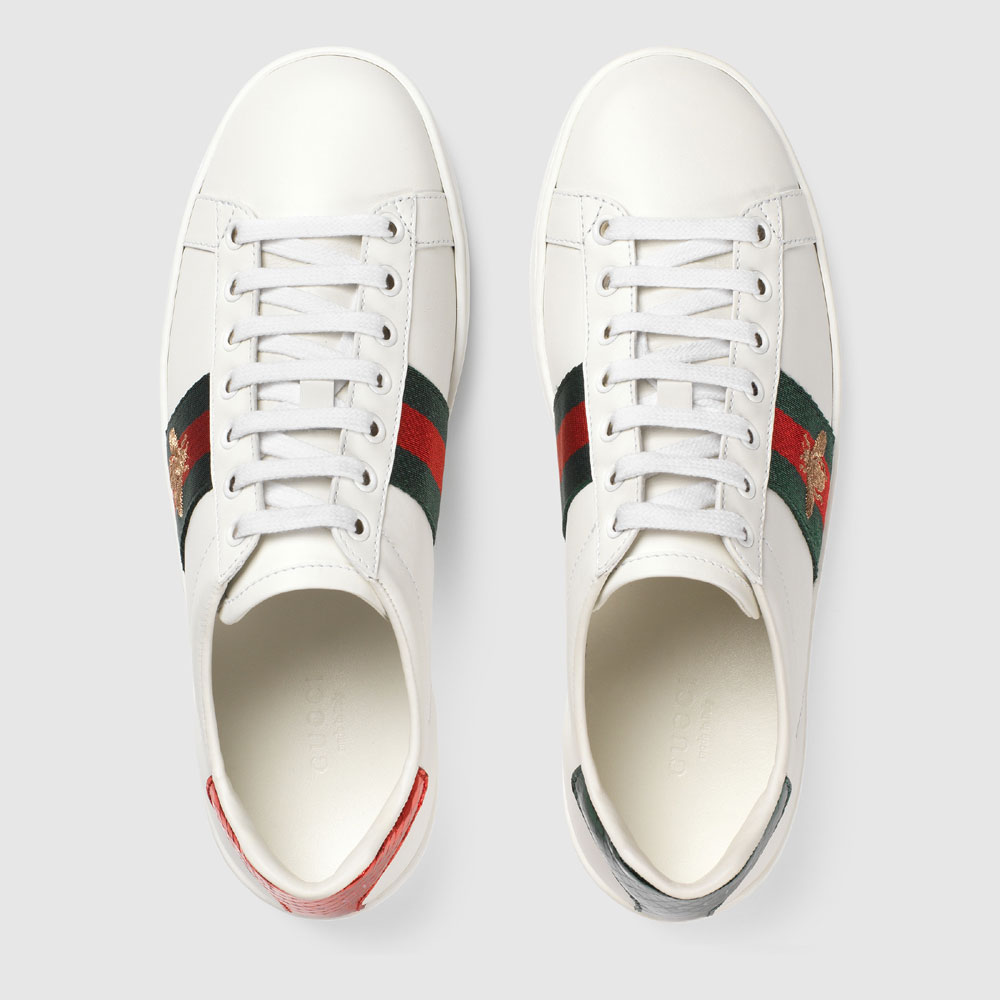 Gucci Ace embroidered low-top sneaker 431942 A38G0 9064 - Photo-2