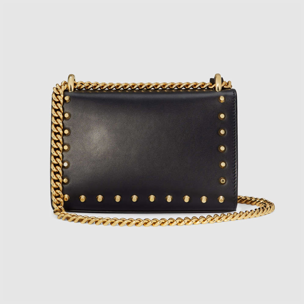 Gucci Padlock studded leather shoulder bag 432182 DLXDG 1088 - Photo-3