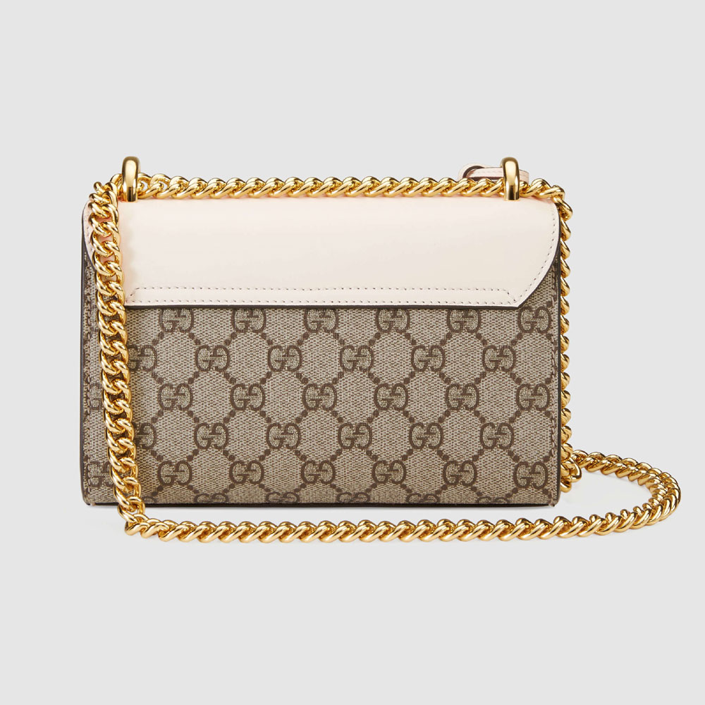 Gucci Padlock studded GG Supreme shoulder bag 432182 K8K3G 8391 - Photo-2