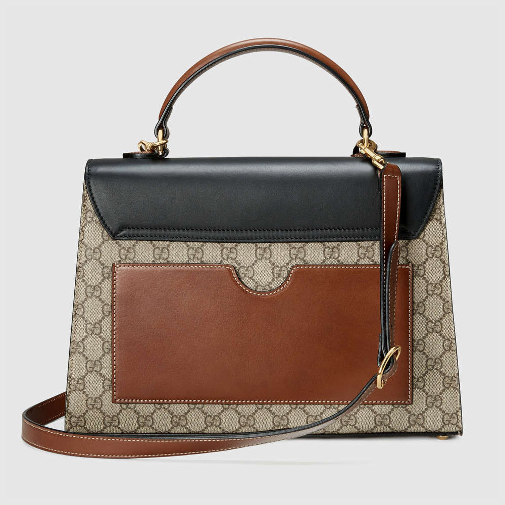 Gucci Padlock GG Supreme top handle bag 432674 KLQJG 9785 - Photo-3