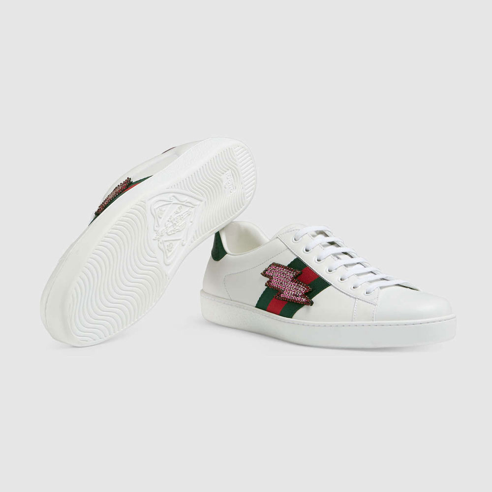 Gucci Ace embroidered sneaker 433738 A38G0 9064 - Photo-4