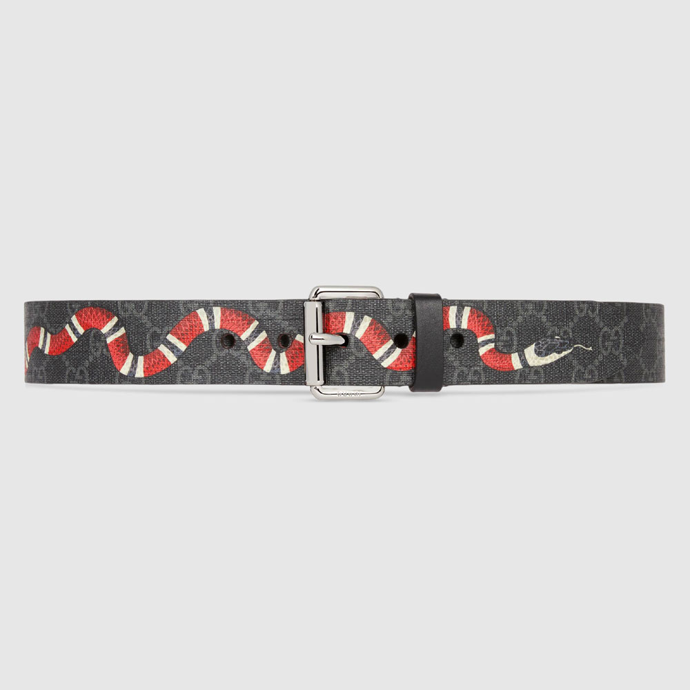 Gucci GG belt with Kingsnake print 434520 K5O1N 1087