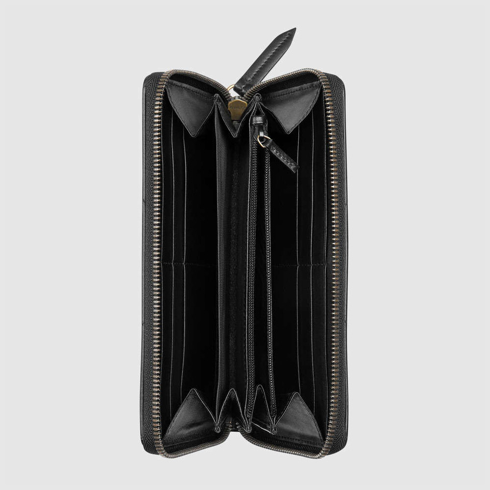 Gucci GG Marmont zip around wallet 443123 DRW1T 1000 - Photo-2