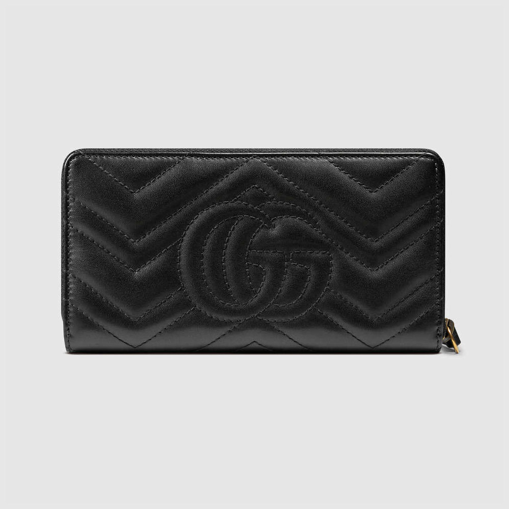 Gucci GG Marmont zip around wallet 443123 DRW1T 1000 - Photo-3