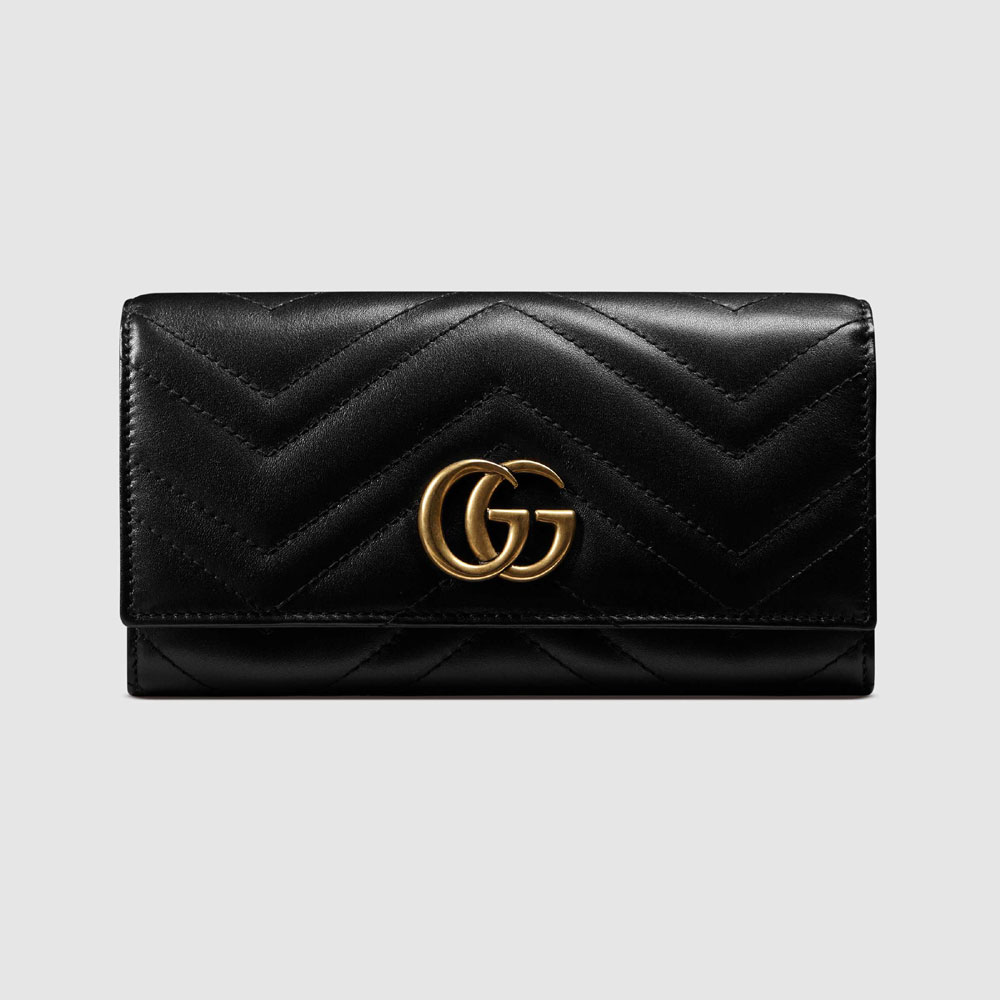 Gucci GG Marmont continental wallet 443436 DTD1T 1000
