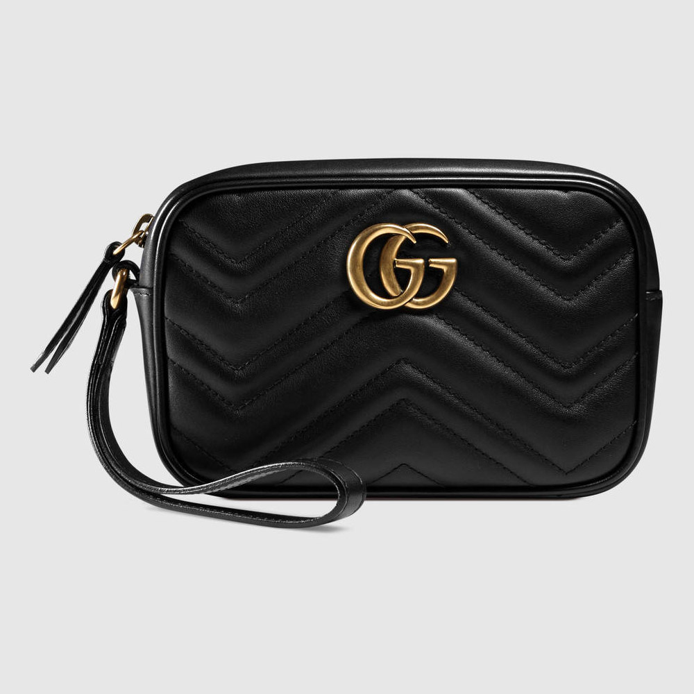 Gucci GG Marmont wrist wallet 443438 DRW1T 1000